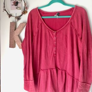 Free people - oversized thermal